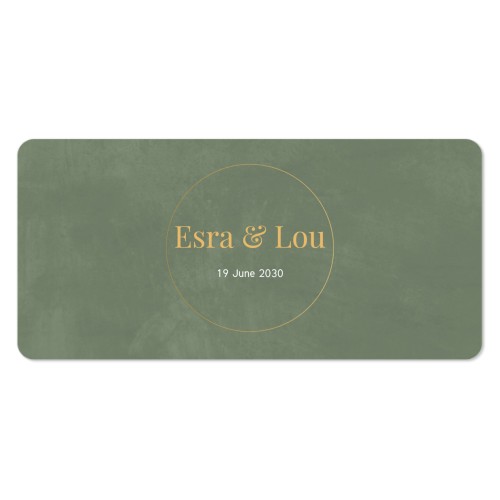 Single Card Panoramic Landscape rounded corners 19,6 x 9,3 cm