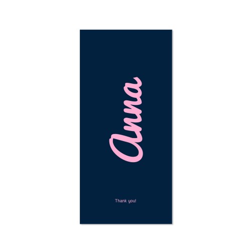 Enkle Fotokort Pano Stående 9,3 x 19,6 cm