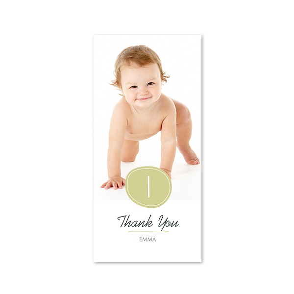 Single Card Panoramic Portrait 9,3 x 19,6 cm