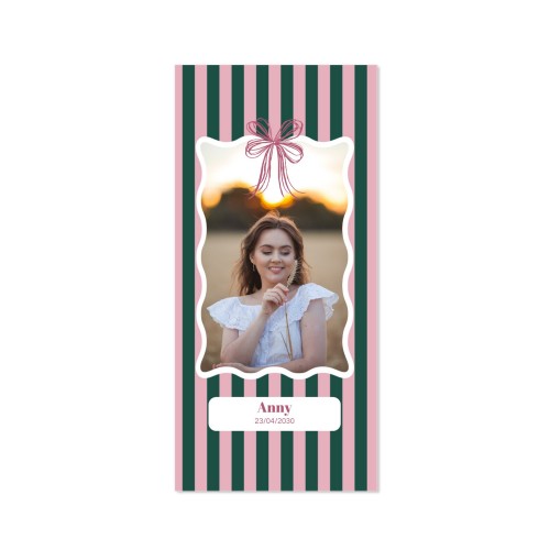 Faire-part 1 volet Pano portrait 9,3 x 19,6 cm Faire-part 1 volet Pano portrait 9,3 x 19,6 cm