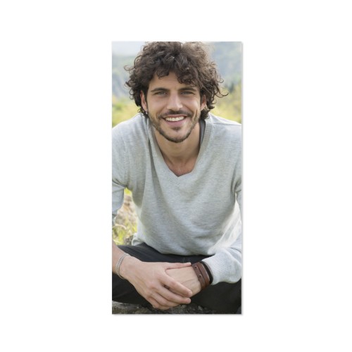 Enkle Fotokort Pano Portræt 9,3 x 19,6 cm