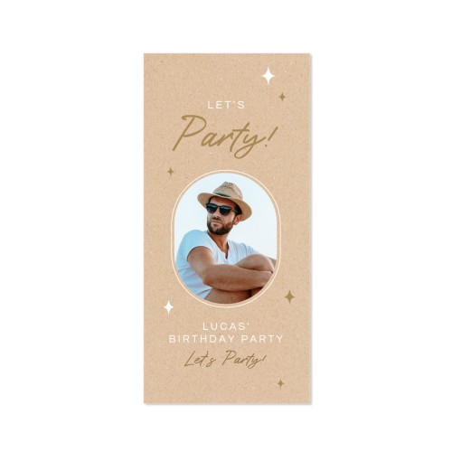 Fotokaart Panorama Staand 9,3 x 19,6 cm