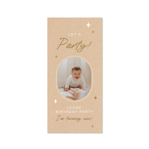 Faire-part 1 volet Pano portrait 9,3 x 19,6 cm Faire-part 1 volet Pano portrait 9,3 x 19,6 cm