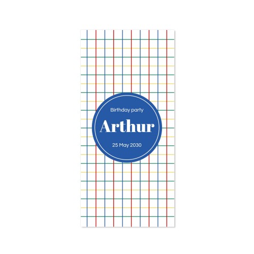 Enkla Fotokort Pano Stående 9,3 x 19,6 cm