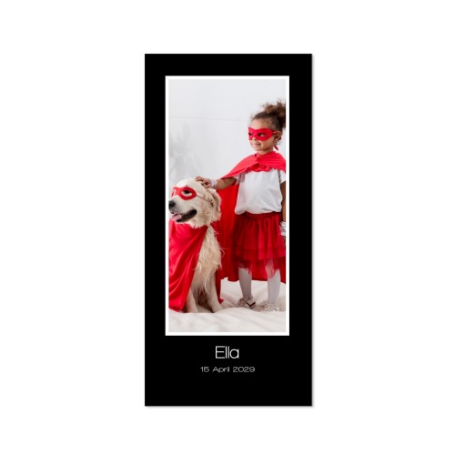 Single Card Panoramic Portrait 9,3 x 19,6 cm Single Card Panoramic Portrait 9,3 x 19,6 cm