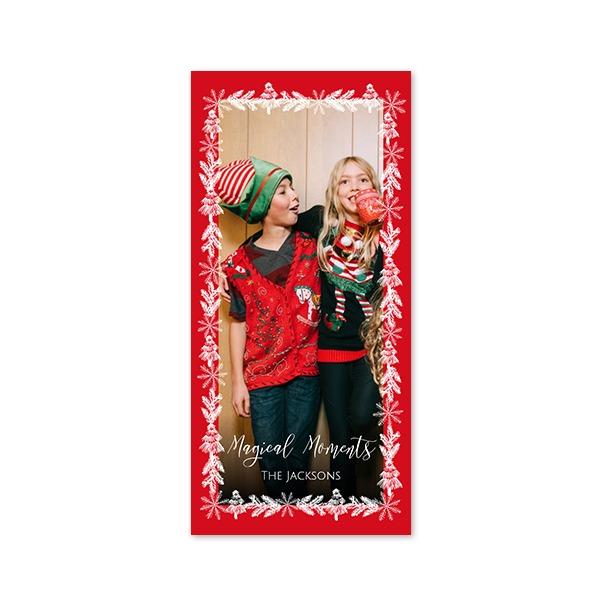 Single Card Panoramic Portrait 9,3 x 19,6 cm