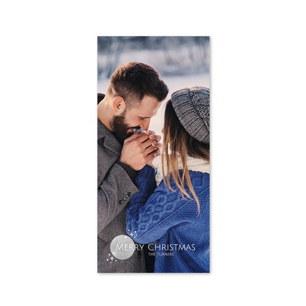 Single Card Panoramic Portrait 9,3 x 19,6 cm