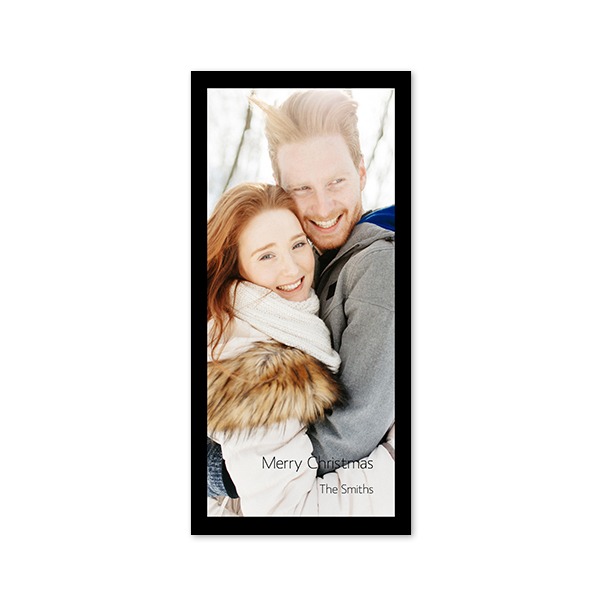 Faire-part 1 volet Pano portrait 9,3 x 19,6 cm