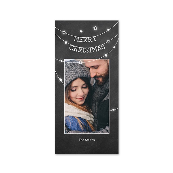 Enkle Fotokort Pano Stående 9,3 x 19,6 cm