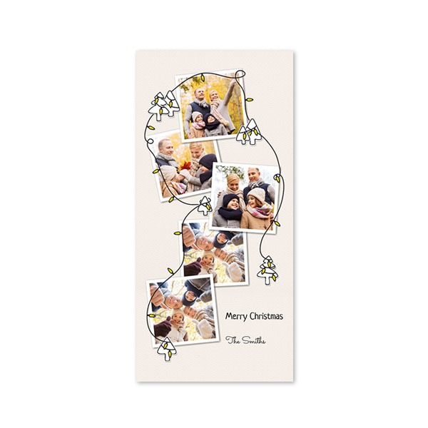 Enkle Fotokort Pano Stående 9,3 x 19,6 cm