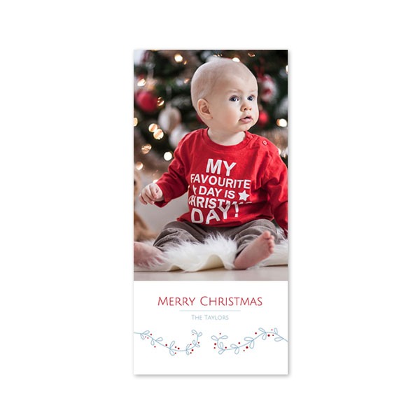 Enkla Fotokort Pano Stående 9,3 x 19,6 cm