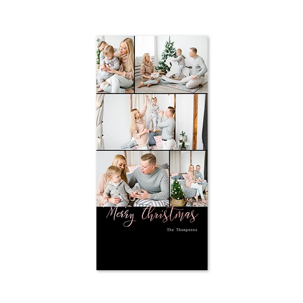 Enkle Fotokort Pano Stående 9,3 x 19,6 cm