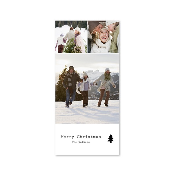 Enkla Fotokort Pano Stående 9,3 x 19,6 cm