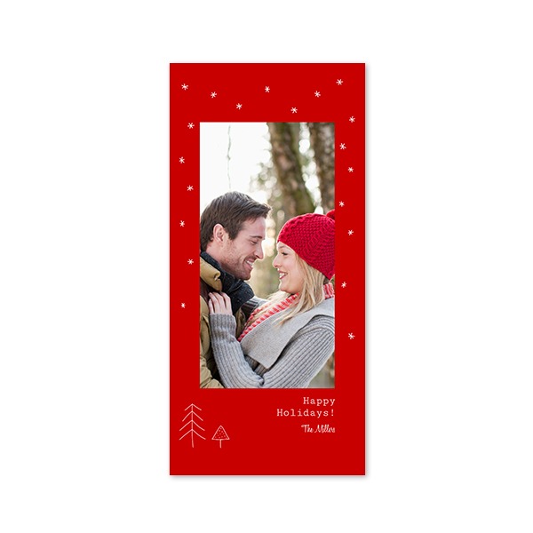 Single Card Panoramic Portrait 9,3 x 19,6 cm