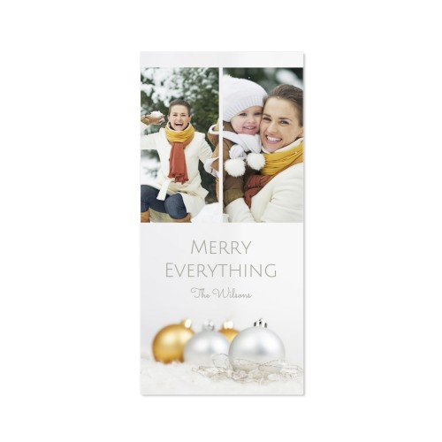 Single Card Panoramic Portrait 9,3 x 19,6 cm