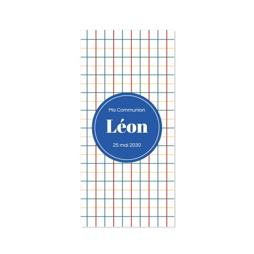 Faire-part 1 volet Pano portrait 9,3 x 19,6 cm