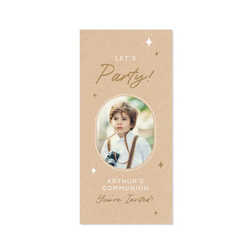 Faire-part 1 volet Pano portrait 9,3 x 19,6 cm Faire-part 1 volet Pano portrait 9,3 x 19,6 cm