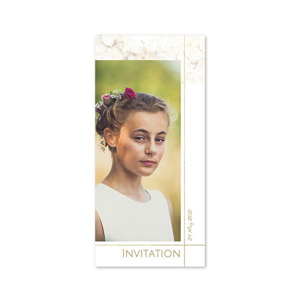 Enkle Fotokort Pano Stående 9,3 x 19,6 cm