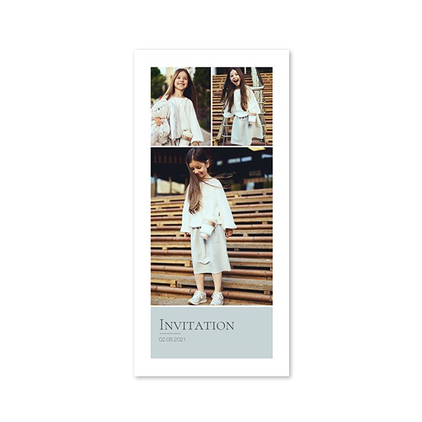 Single Card Panoramic Portrait 9,3 x 19,6 cm Single Card Panoramic Portrait 9,3 x 19,6 cm