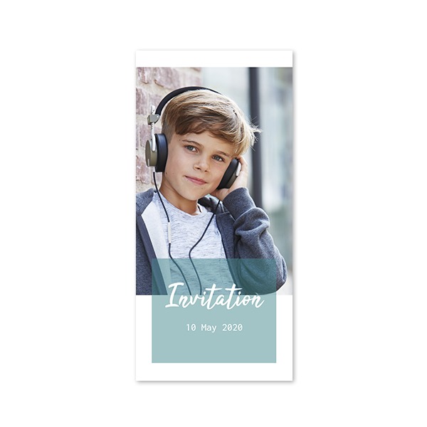 Single Card Panoramic Portrait 9,3 x 19,6 cm Single Card Panoramic Portrait 9,3 x 19,6 cm