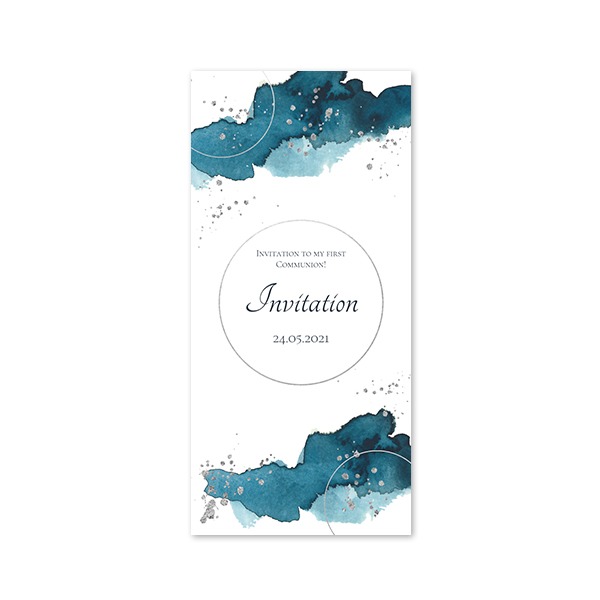 Single Card Panoramic Portrait 9,3 x 19,6 cm