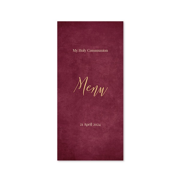 Grusskarte Panorama Hochformat 9,3 x 19,6 cm