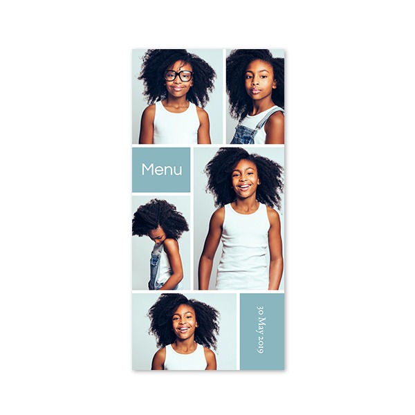 Enkla Fotokort Pano Stående 9,3 x 19,6 cm