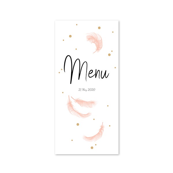 Single Card Panoramic Portrait 9,3 x 19,6 cm