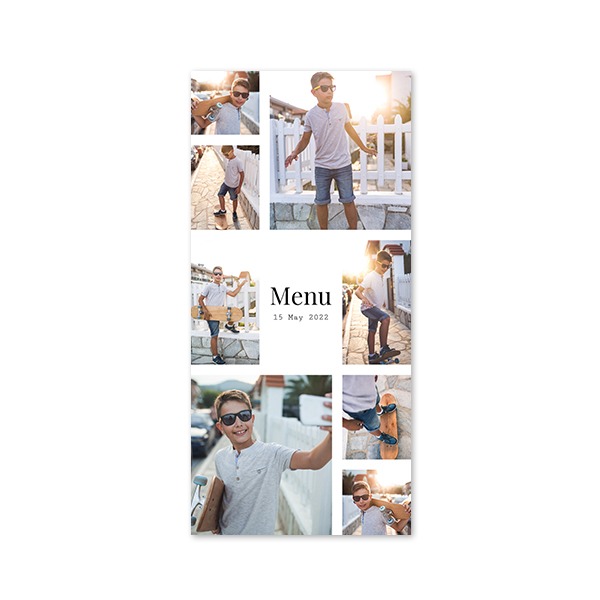 Single Card Panoramic Portrait 9,3 x 19,6 cm Single Card Panoramic Portrait 9,3 x 19,6 cm