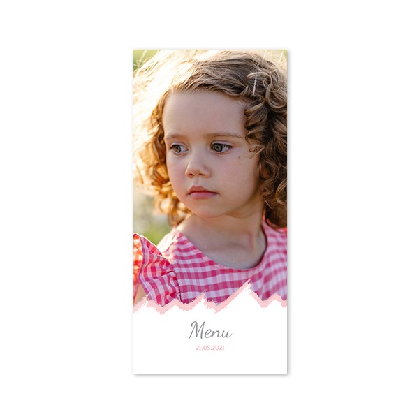 Single Card Panoramic Portrait 9,3 x 19,6 cm
