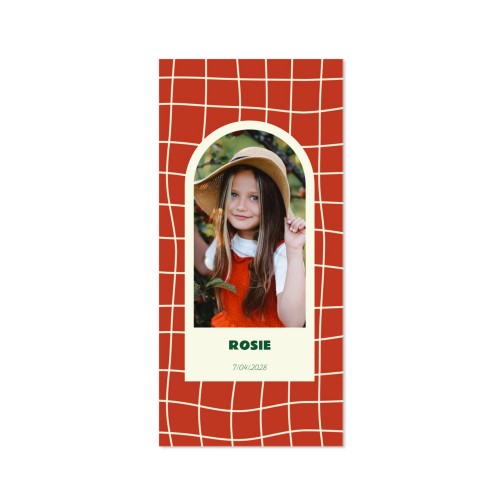 Fotokaart pano staand 9,3 x 19,6 cm