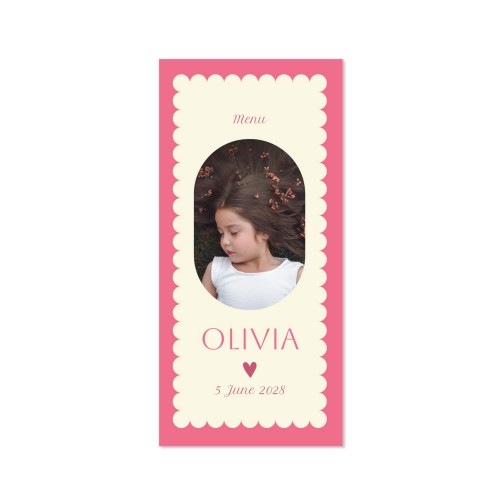 Single Card Panoramic Portrait 9,3 x 19,6 cm