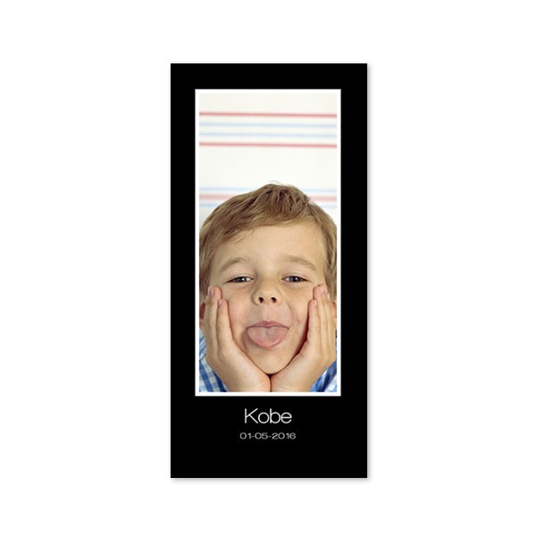 Single Card Panoramic Portrait 9,3 x 19,6 cm