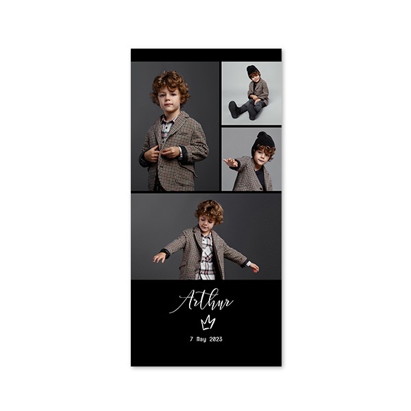 Single Card Panoramic Portrait 9,3 x 19,6 cm Single Card Panoramic Portrait 9,3 x 19,6 cm