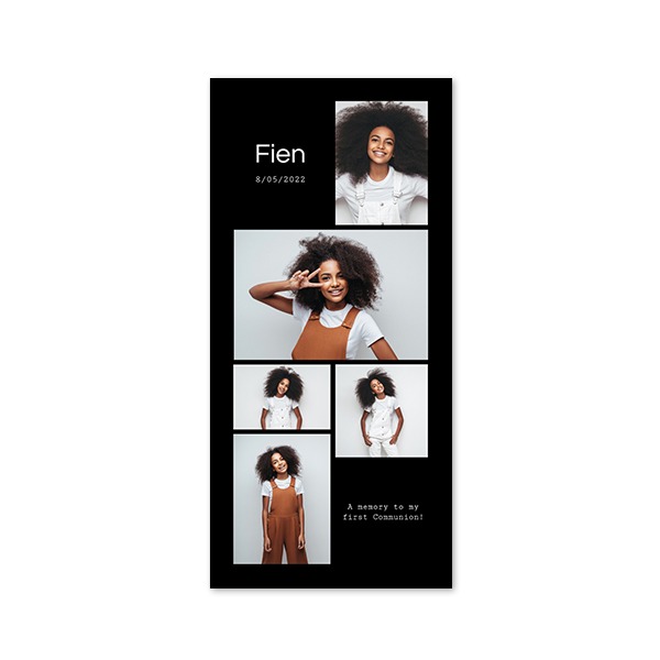 Enkla Fotokort Pano Stående 9,3 x 19,6 cm