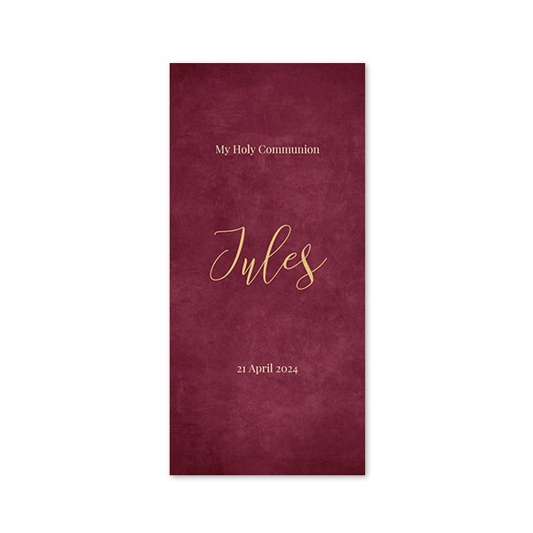 Enkle Fotokort Pano Portræt 9,3 x 19,6 cm