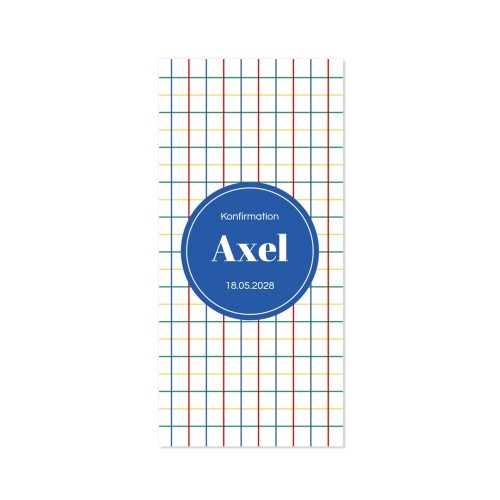 Enkla Fotokort Pano Stående 9,3 x 19,6 cm