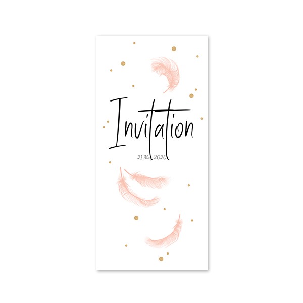 Single Card Panoramic Portrait 9,3 x 19,6 cm