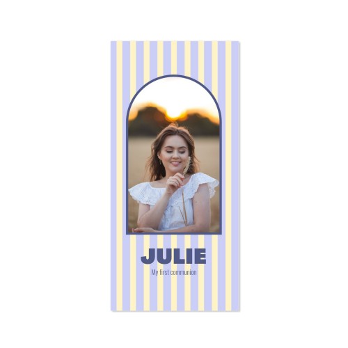 Single Card Panoramic Portrait 9,3 x 19,6 cm