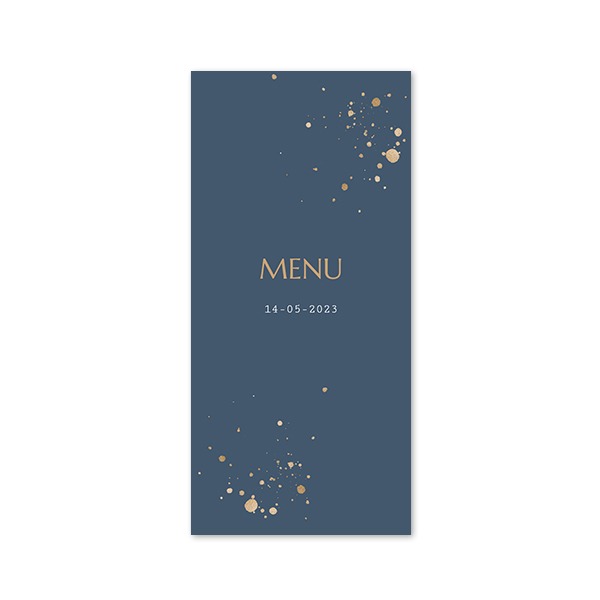 Faire-part 1 volet Pano portrait 9,3 x 19,6 cm