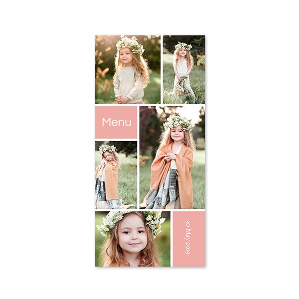 Single Card Panoramic Portrait 9,3 x 19,6 cm