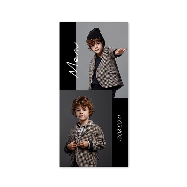 Grusskarte Panorama Hochformat 9,3 x 19,6 cm Grusskarte Panorama Hochformat 9,3 x 19,6 cm