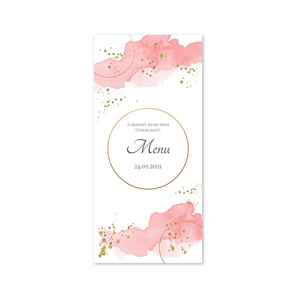 Single Card Panoramic Portrait 9,3 x 19,6 cm