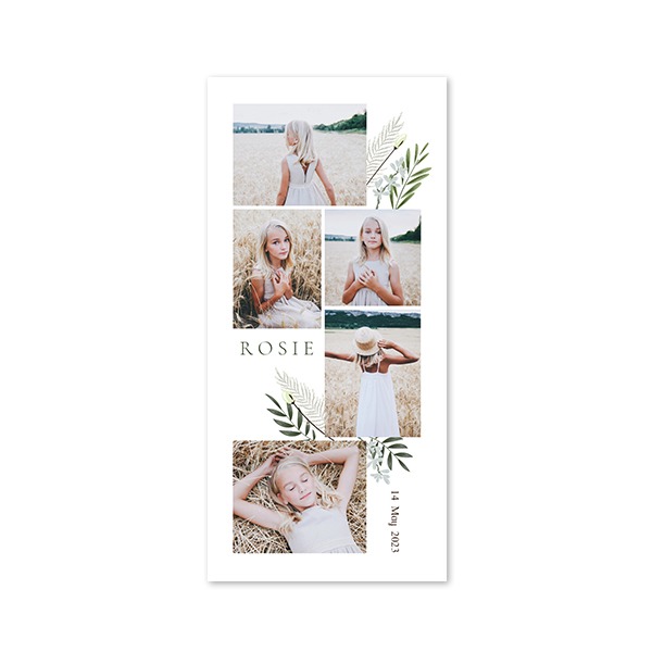 Single Card Panoramic Portrait 9,3 x 19,6 cm Single Card Panoramic Portrait 9,3 x 19,6 cm
