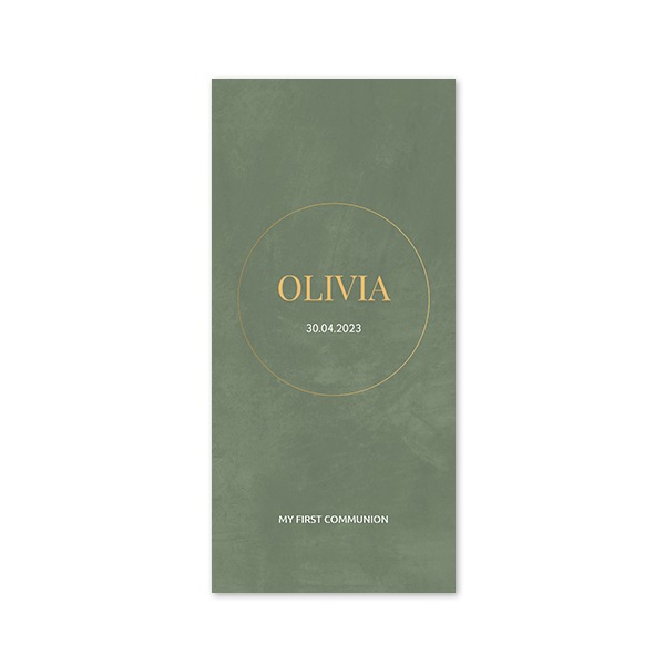 Single Card Panoramic Portrait 9,3 x 19,6 cm