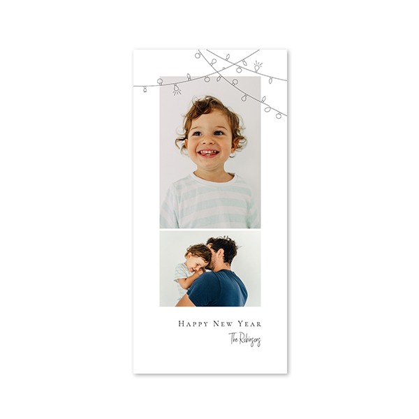 Single Card Panoramic Portrait 9,3 x 19,6 cm