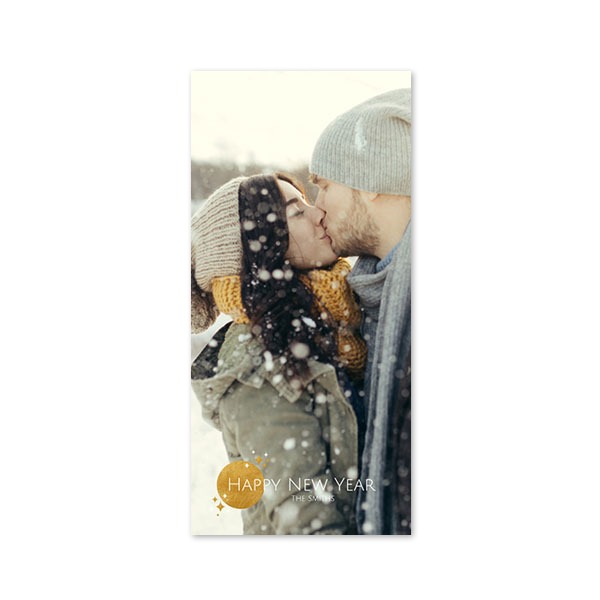 Single Card Panoramic Portrait 9,3 x 19,6 cm