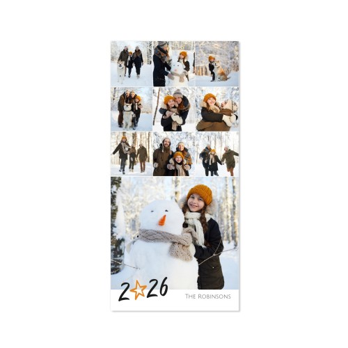Single Card Panoramic Portrait 9,3 x 19,6 cm