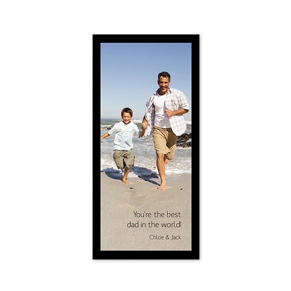 Fotokaart Panorama Staand 9,3 x 19,6 cm