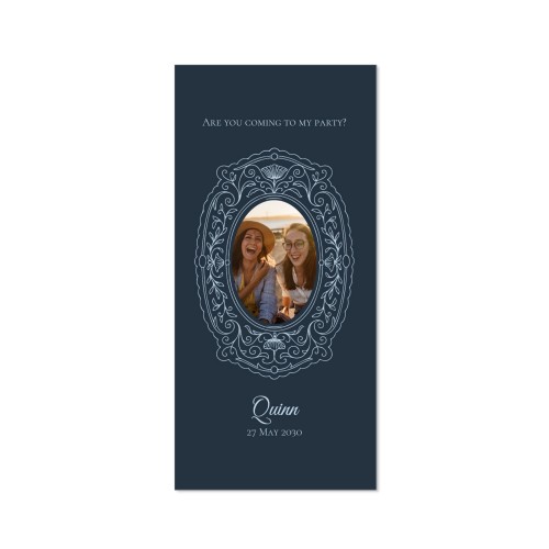 Single Card Panoramic Portrait 9,3 x 19,6 cm